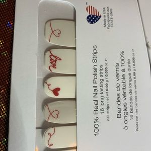 Retired Color Street Nail strips. Love Letter.